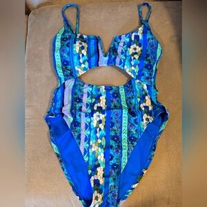 One Piece Cut Out Bathing Suit